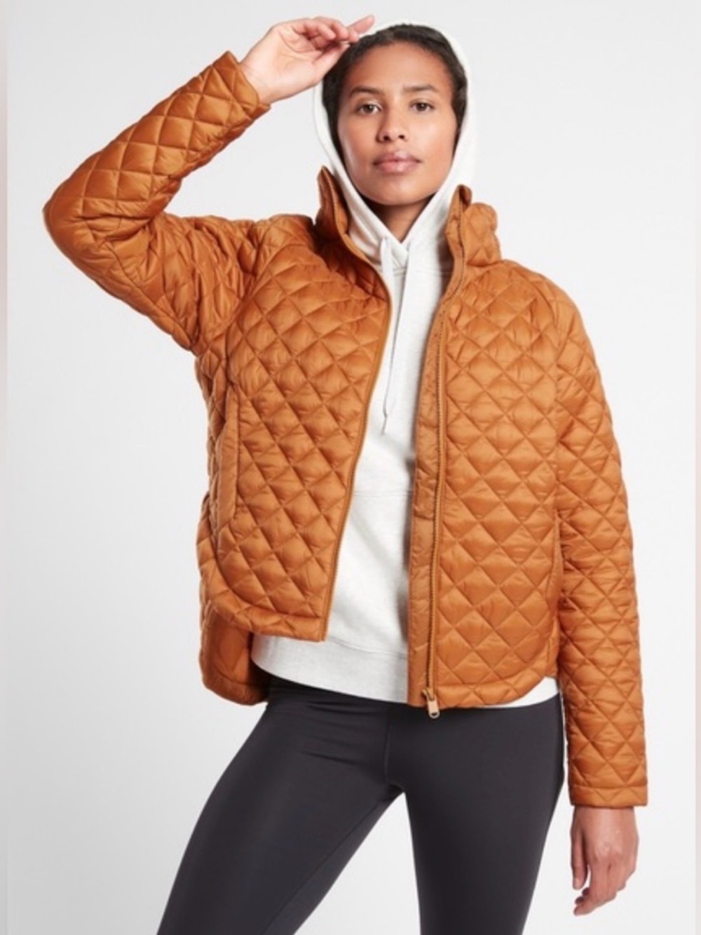 Athleta Whisper Featherless Puffer jacket SP